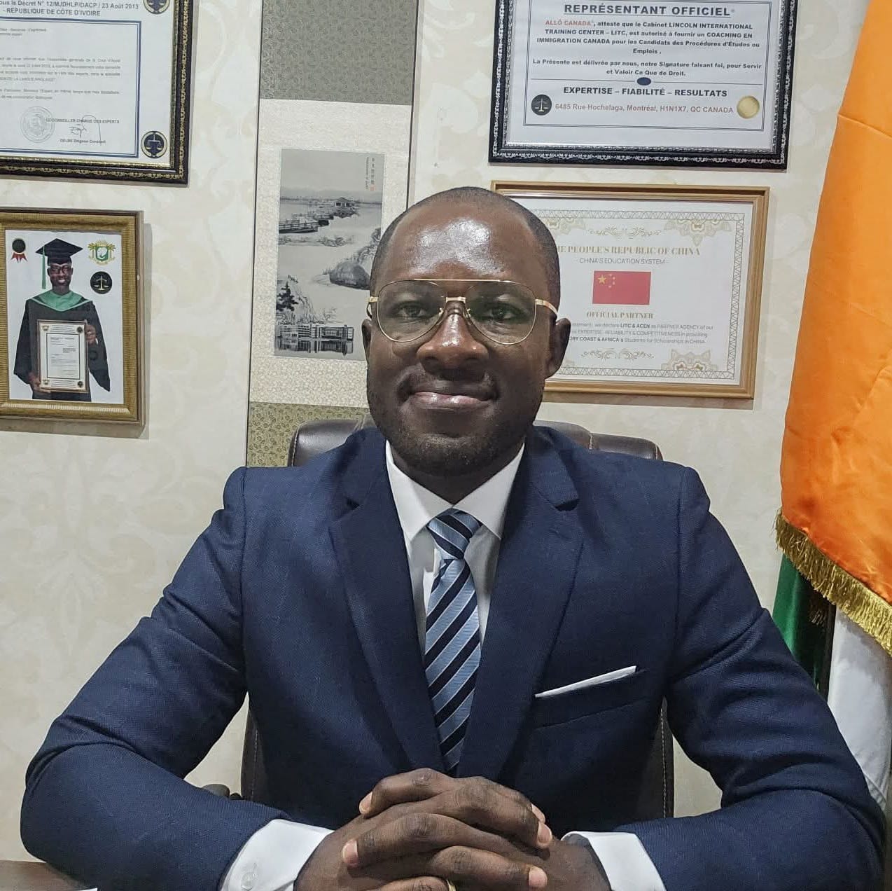 Description : Spécialiste en sourcing et en sélection de talents, M. Diby accompagne les candidats ivoiriens dans les programmes de recrutement international. Formateur en anglais et conseiller en mobilité professionnelle, il prépare les candidats aux entrevues, renforce leur employabilité et soutient les employeurs dans l’identification de profils hautement qualifiés.